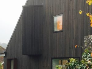 Exterior Charred Timber Cladding